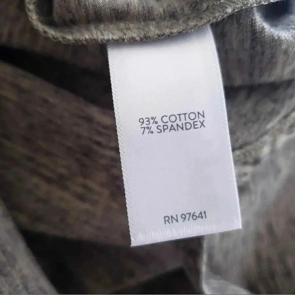 J. Jill Pure Jill Olive Green Long Sleeve Top large tall - Picture 7 of 9